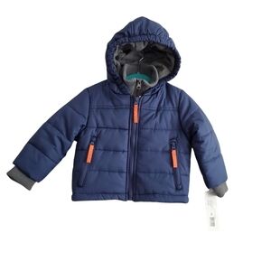 NEW Rothschild Navy Puffer Jacket with Bib